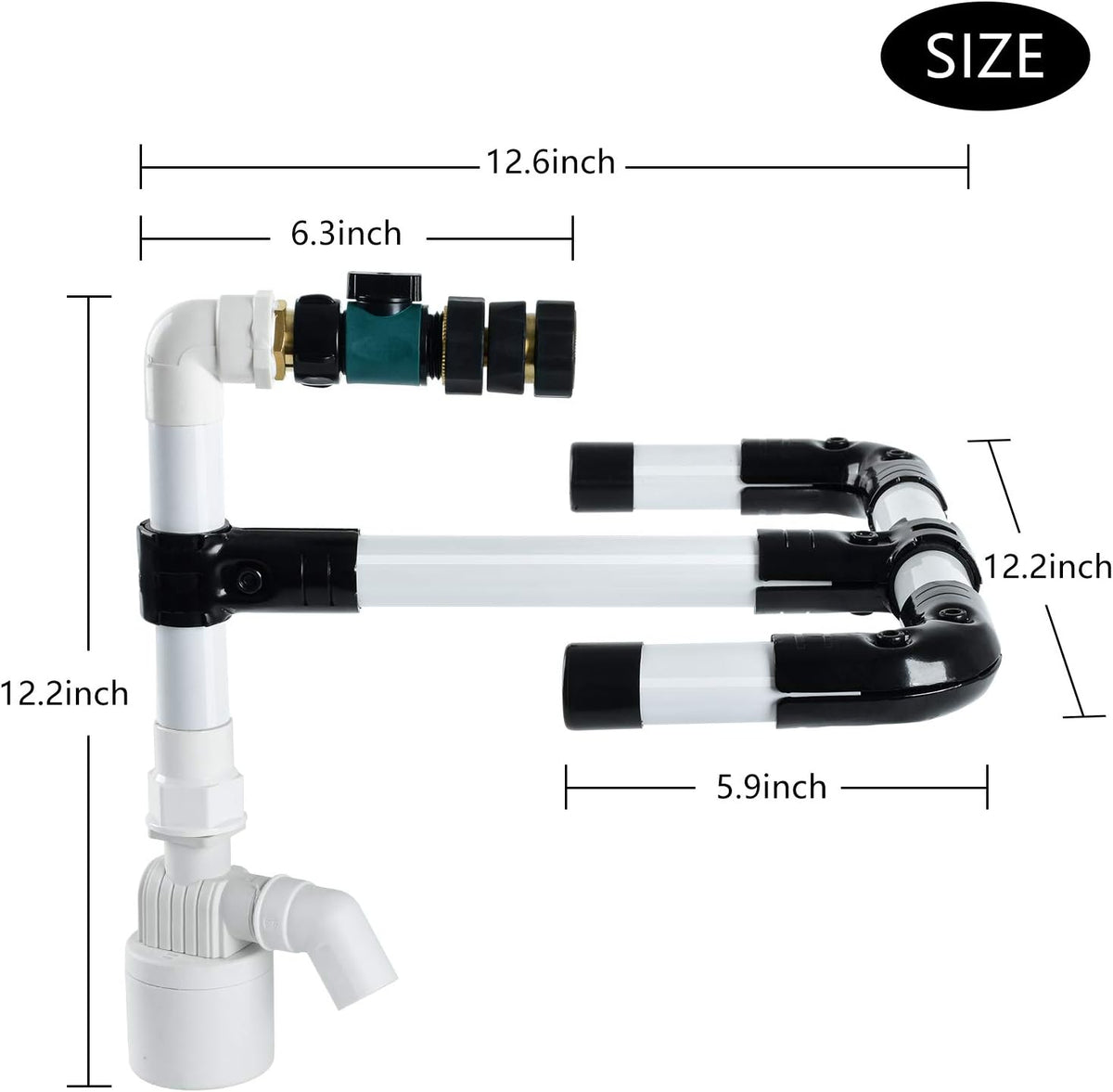 Pool Water Leveler with 3/4'' Hose Connector A3779