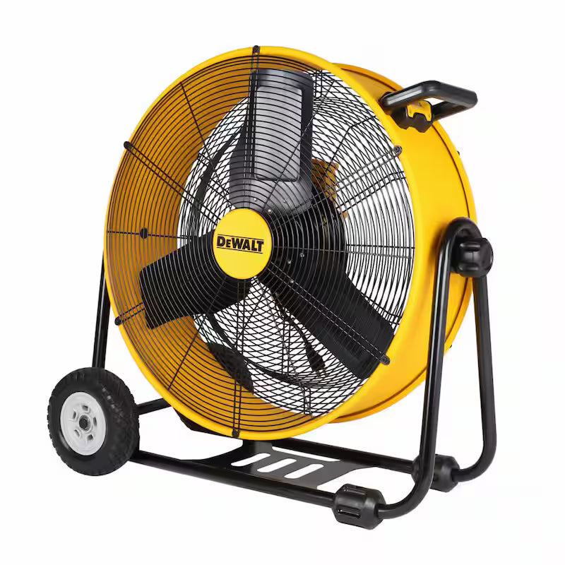 Heavy-Duty Drum Fan with Power Cord and Speed Control E67121