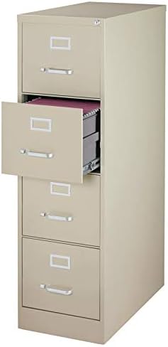 4 Drawer Black Letter File Cabinet R392352