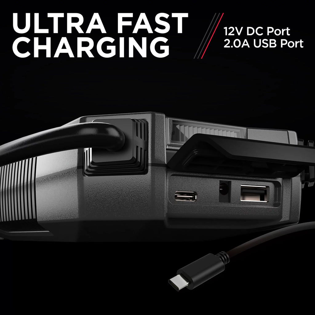 Rugged Jump Starter and Portable Power Pack 12V DC Z4297