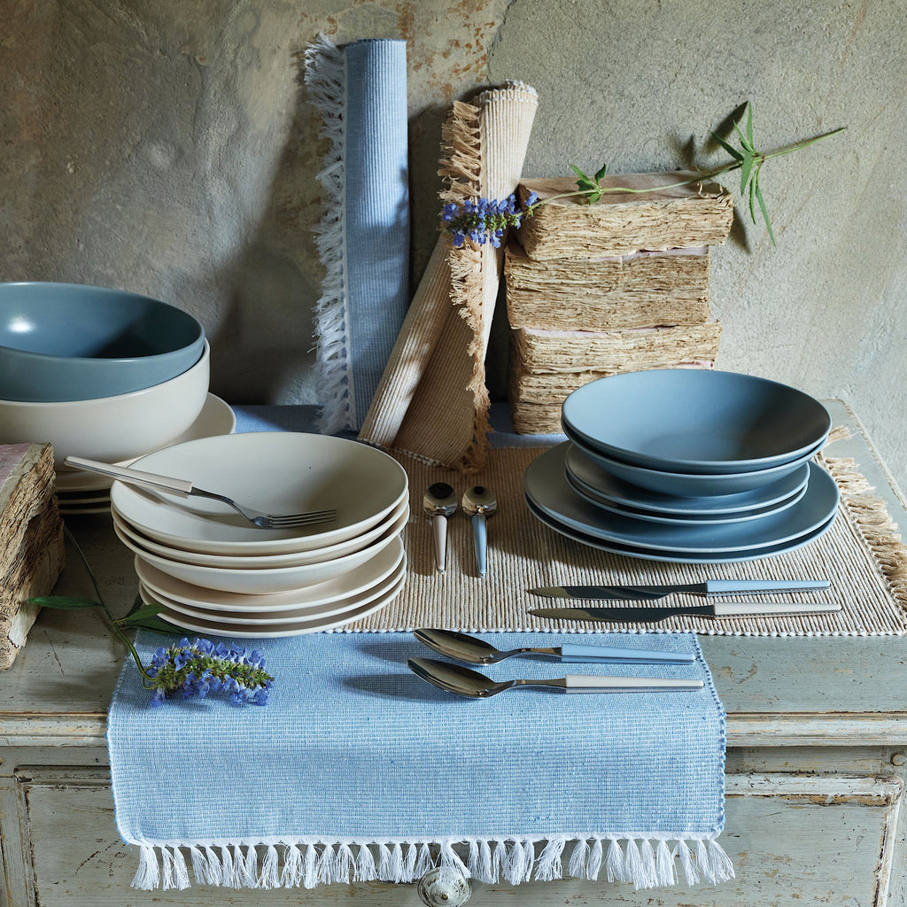 Blue 24 pcs Cutlery J864074
