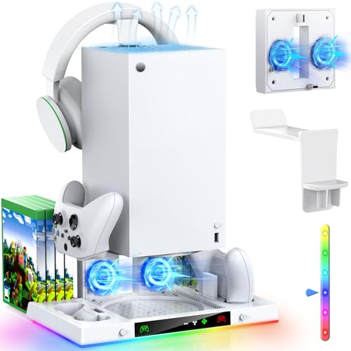 Charging Station with Cooling Fan for Console & Controller X408