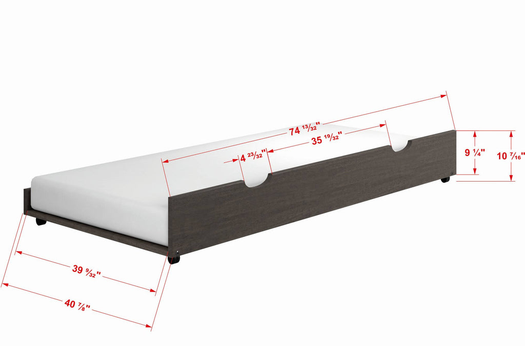 Espresso Twin Trundle C705
