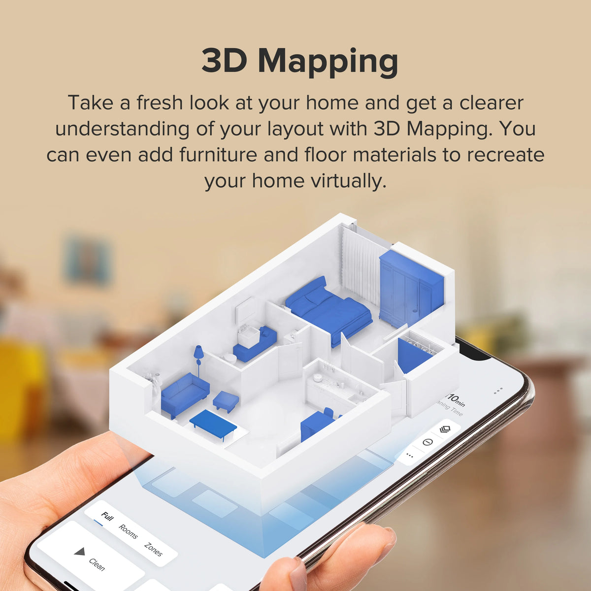 Robot Vacuum Cleaner with App Control L630