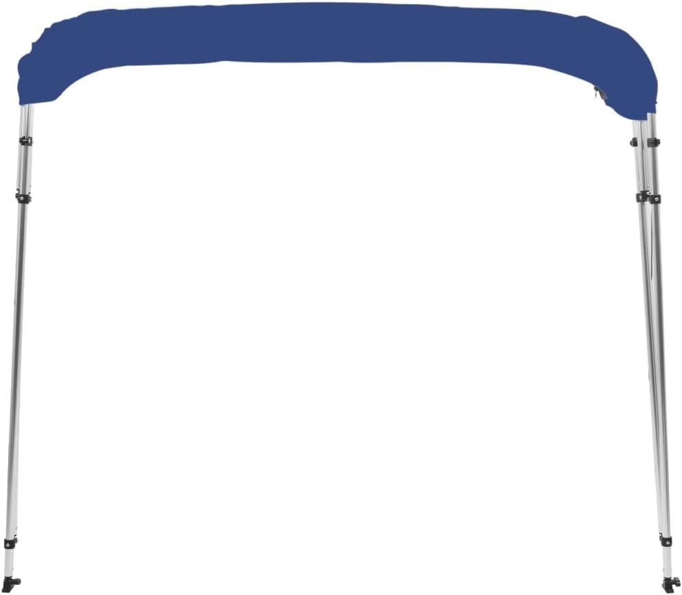 4 Bow Bimini Top Blue Canvas Boat Canopy Z68393