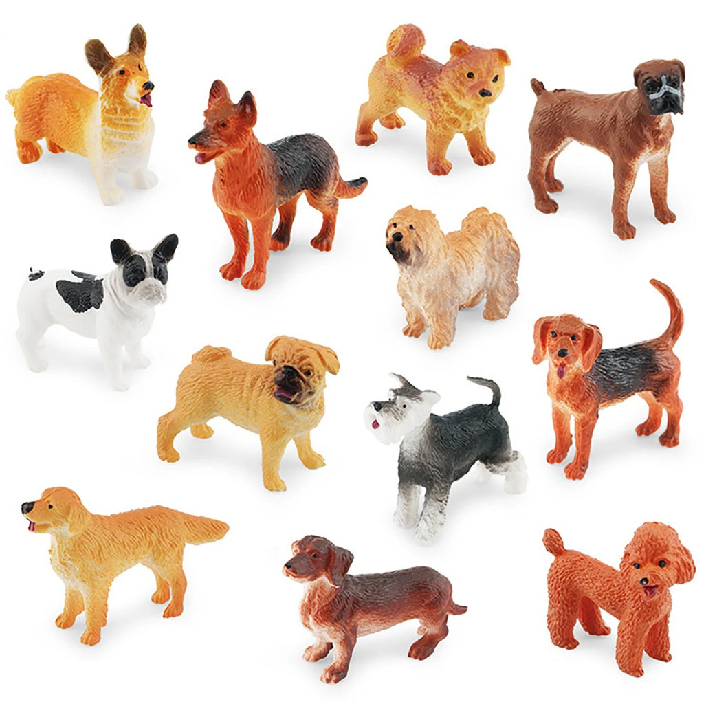 12PC Colorful Simulation Lizard Mini Animals Model Ornaments X565