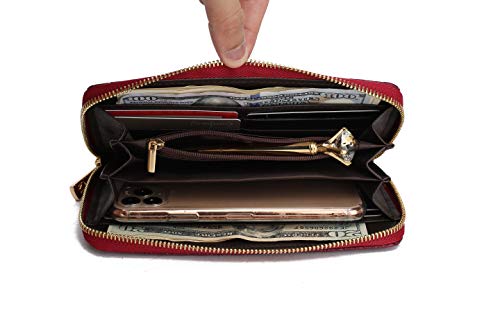 Vegan Leather Shoulder Bag Tote Bag Purse Set H417