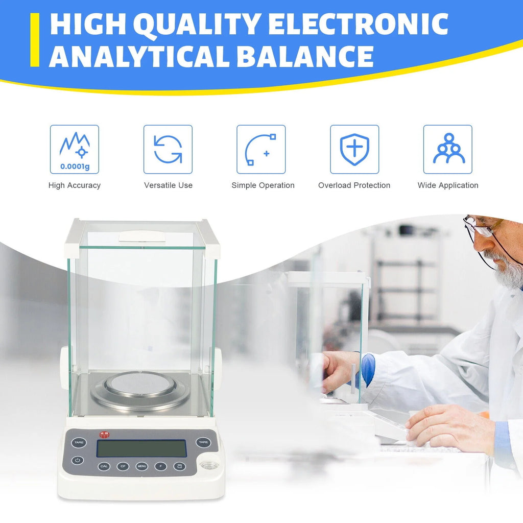 0.1 mg Electronic Analytical Balance L2324
