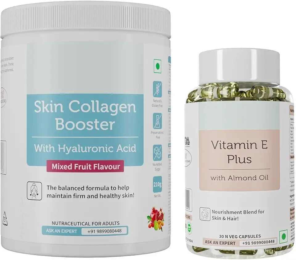 Collagen Booster Powder & Vitamin E Capsules H41250