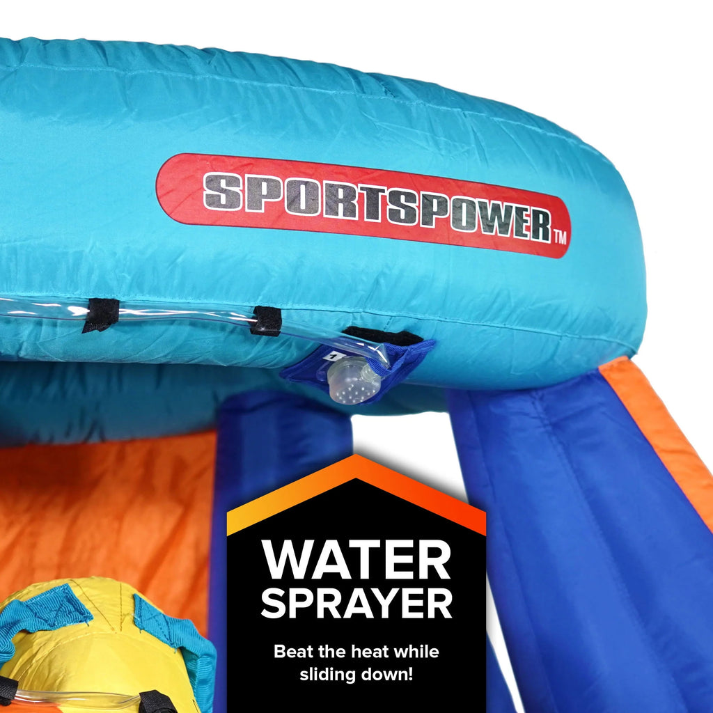 Inflatable Water Slide with Heavy Duty Blower A2154