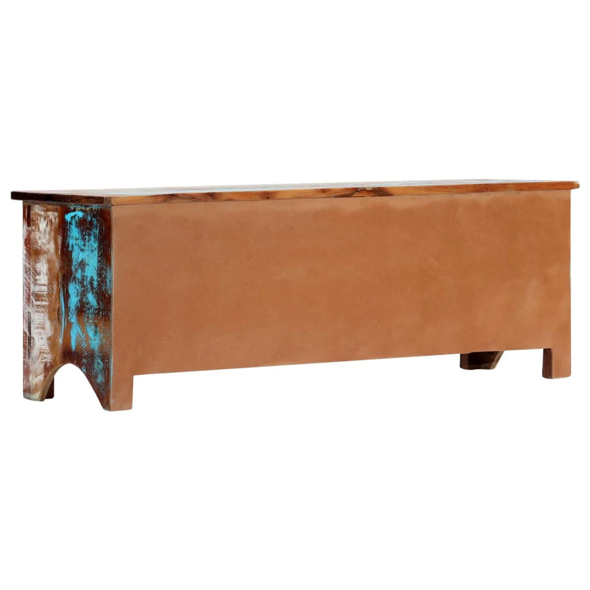 Reclaimed Wood TV Cabinet with 2 Storage Drawers C829