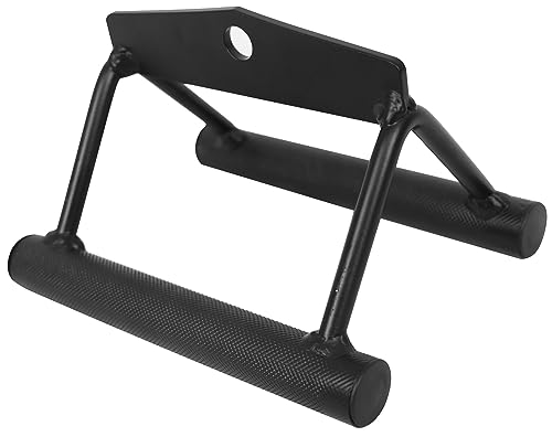 Tricep Press Down Cable Attachment, LAT Pulldown Attachment, V Handle with Rotation, Tricep Rope, Rotating Bar, V-Shaped Bar, 4-Piece W56974