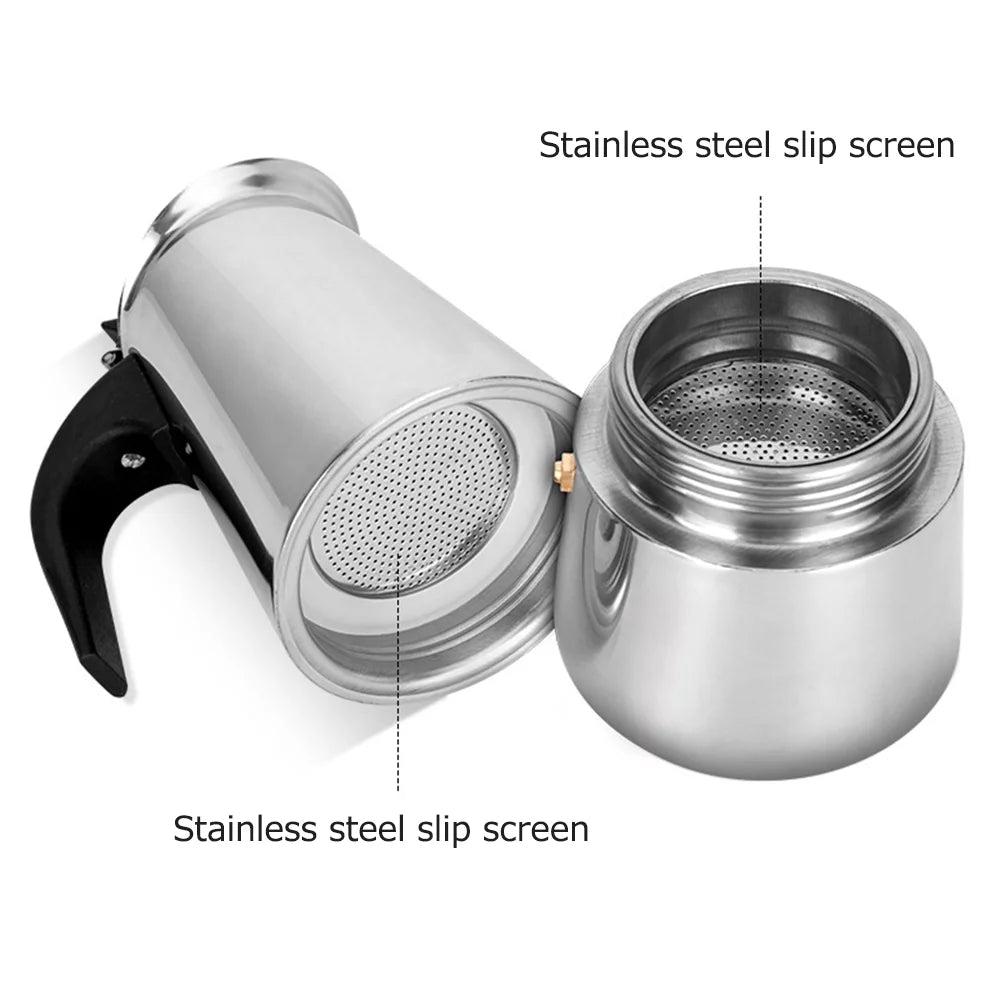 Stainless Steel Portable Electric Coffee Maker Z696