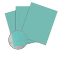 Antique Vellum Aqua Card Stock - 8 1/2 x 11 in 80 lb Cover 100 per Package K760430