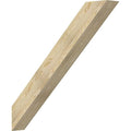 Traditional Rough Sawn Brace, Douglas Fir T4716