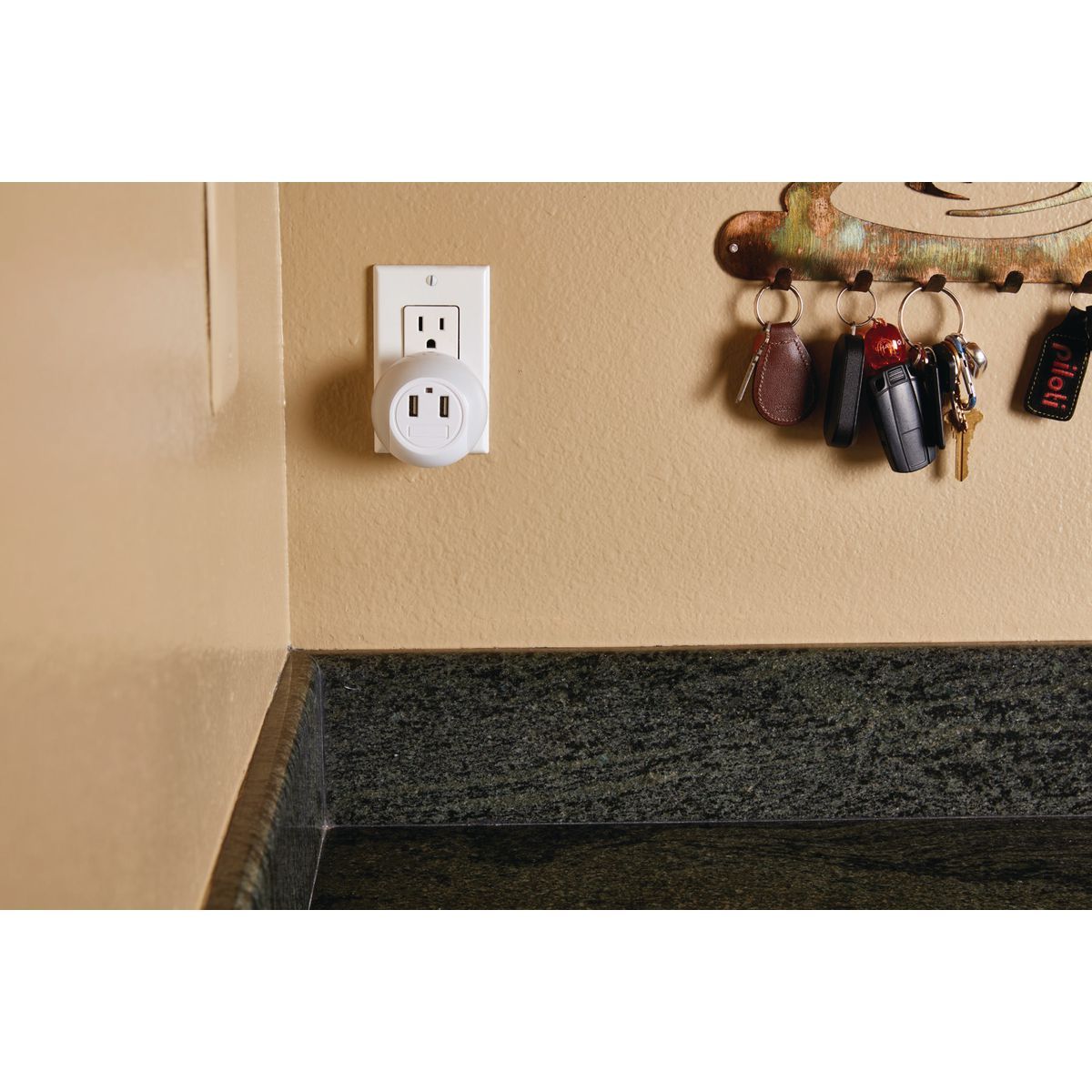 USB Port Charger and Night Light F425