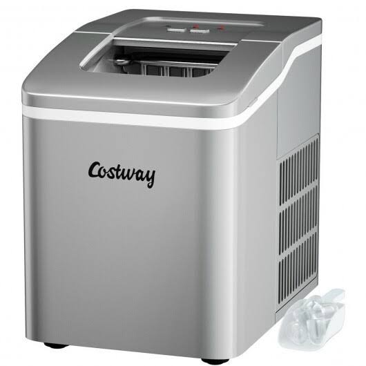 Portable Countertop Ice Maker Machine with Scoop V37047