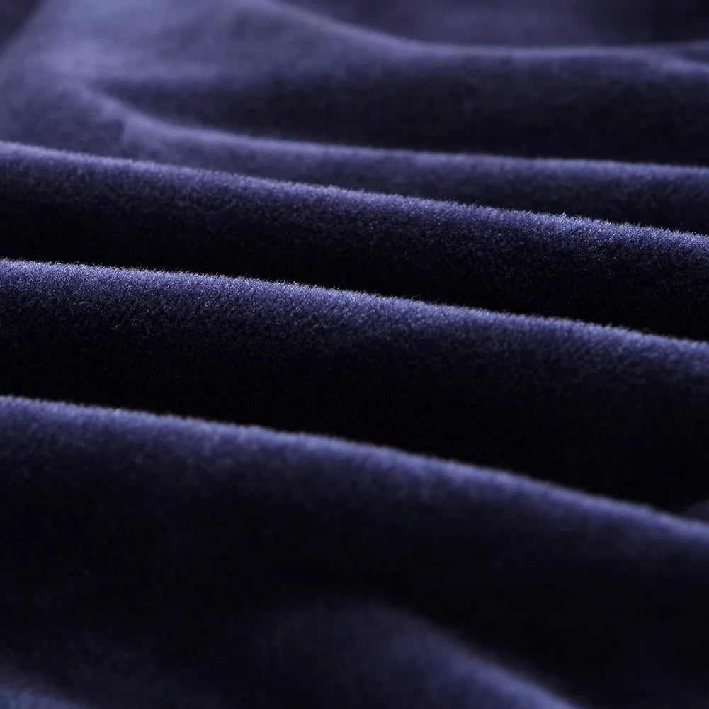 L Shape Velvet Sofa Cover J470541