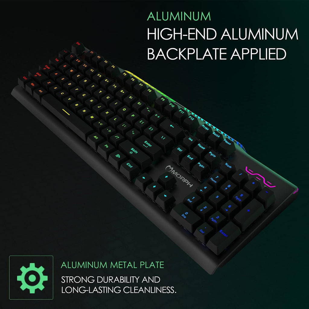 USB Wired RGB Mechanical Gaming Keyboard W645