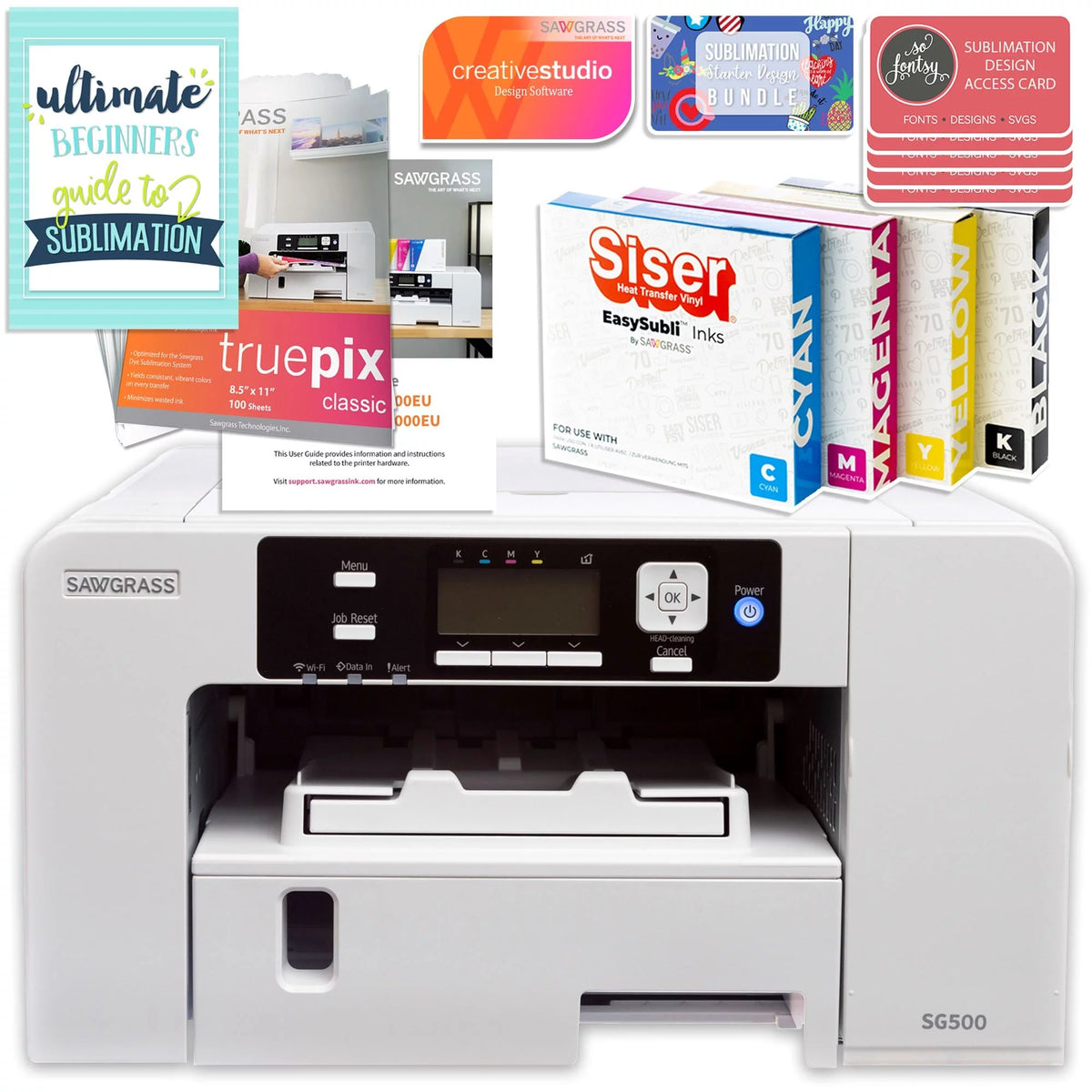 Sublimation Printer with Mug Press Bundle O27328