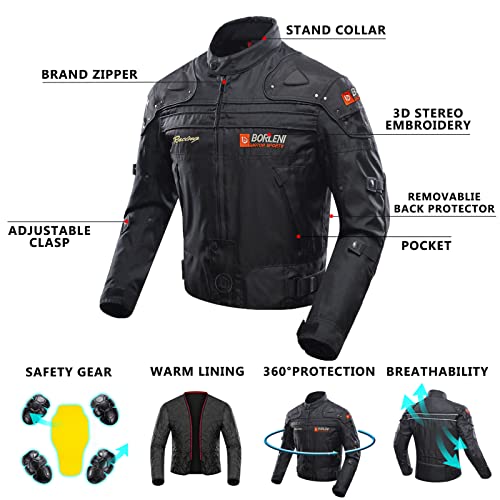 Motorcycle Jacket Windproof Armor N2168