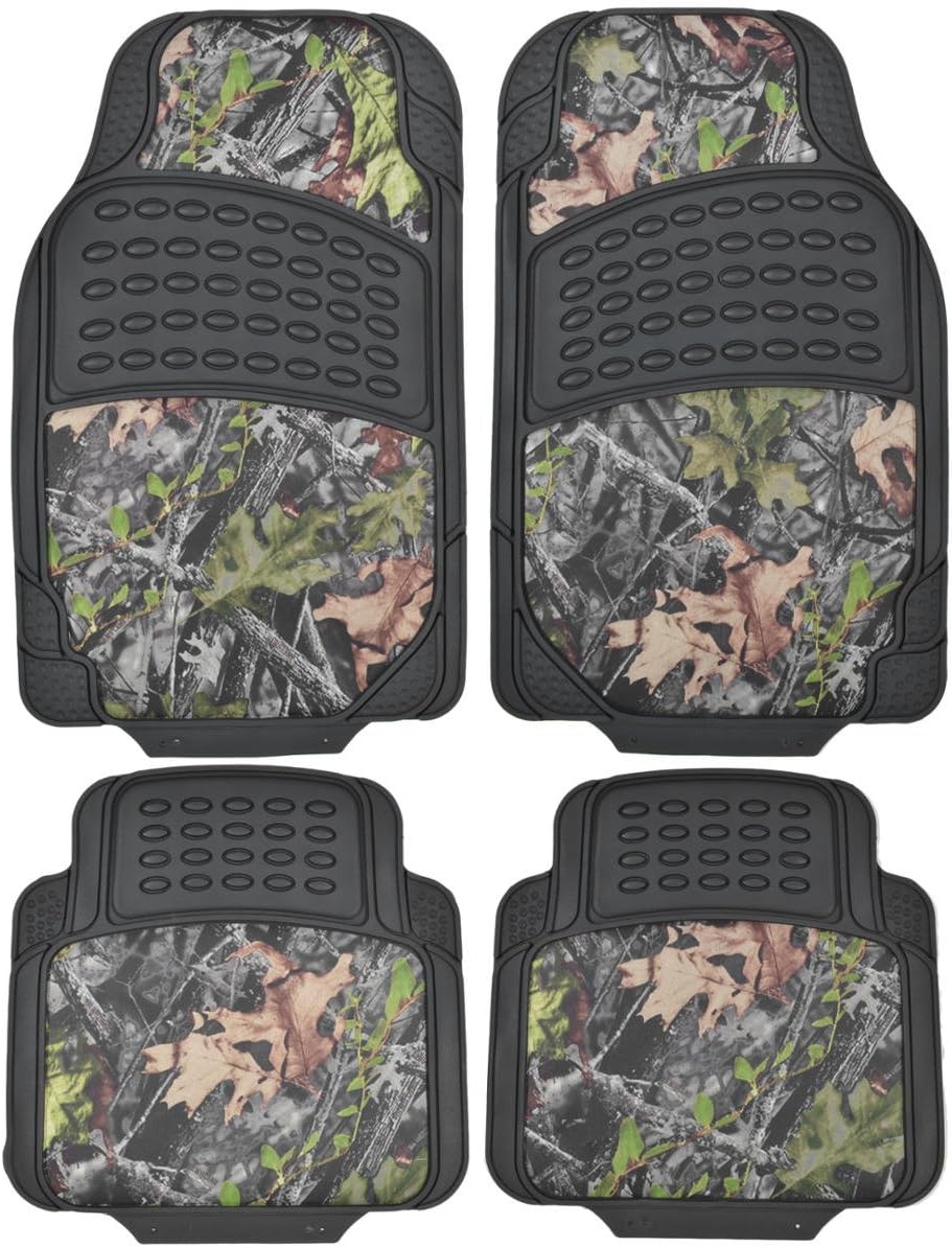 Heavy Duty 4pc Front & Rear Rubber Floor Mats J660254