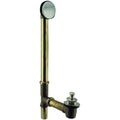 Lift & Turn Bath Waste & Overflow with 17 Gauge Brass Tubes H4290