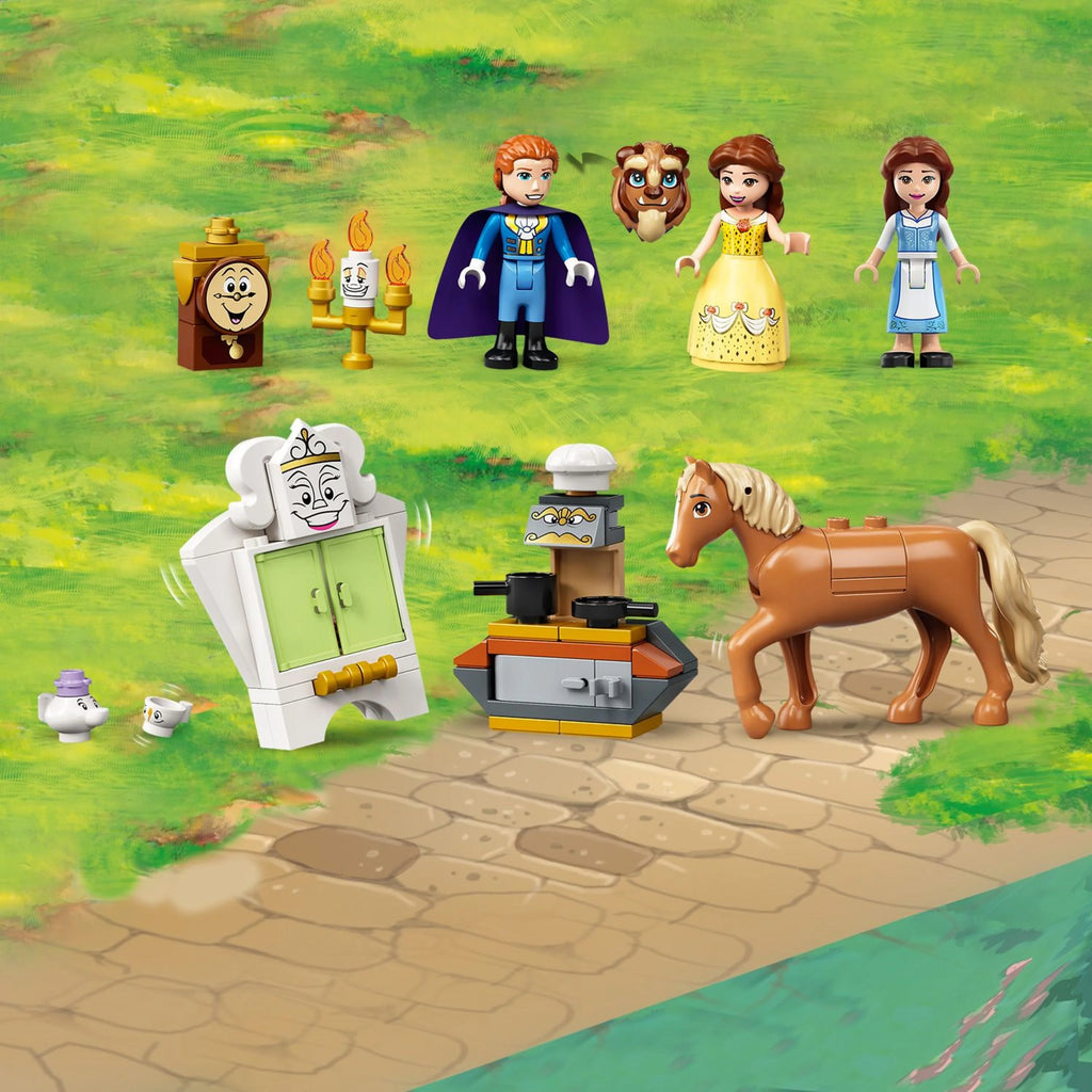 Building Toys with Horse Toy and Mini Dolls P88744