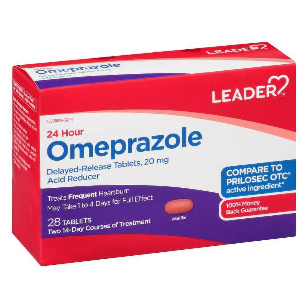 Omeprazole 20mg 28 tablets delayed release O851617