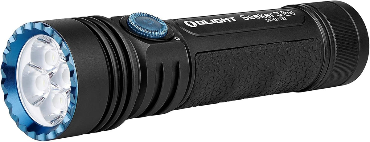 4200 Lumens Rechargeable Flashlight with 5000mAh Battery (Black) A645695