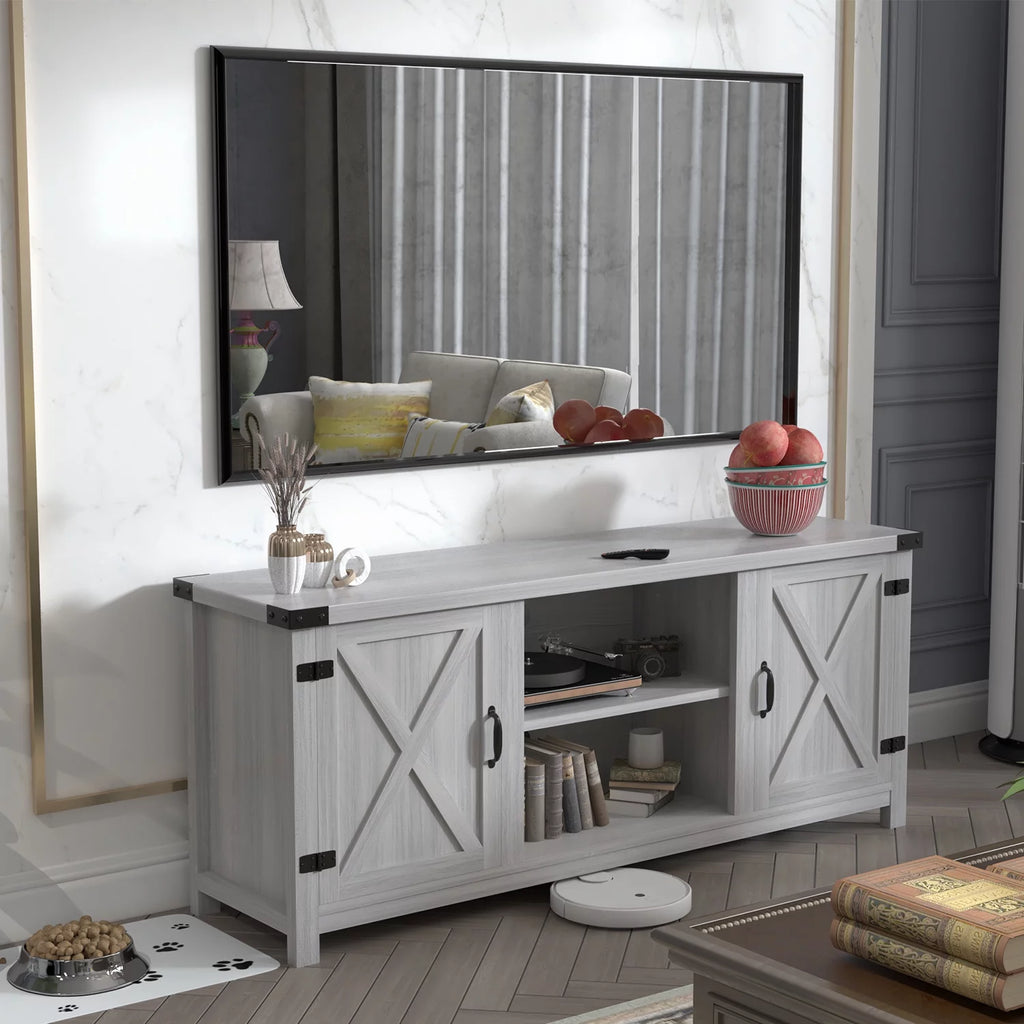 Walnut TV Stand Media Console S917716