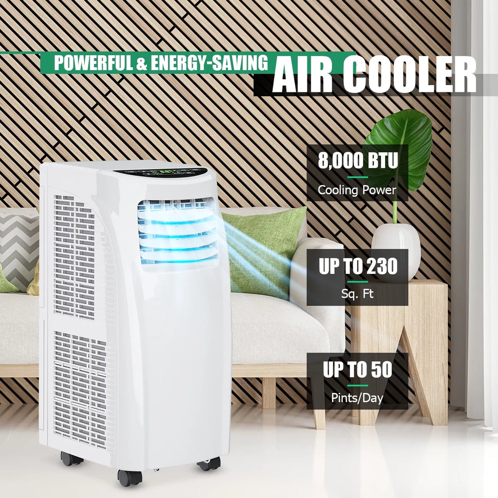 8000BTU Portable Air Conditioner & Dehumidifier M997