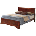 Queen Storage Bed Cherry Z24169