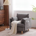 Upholstered Armchair with 2 Pillow J5198