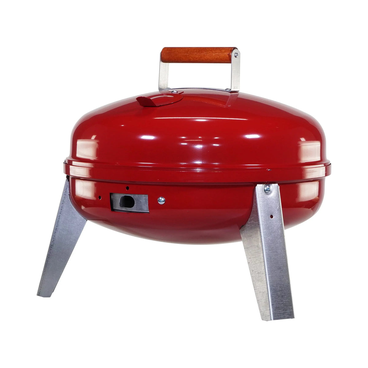 Portable Steel Charcoal Grill Black R518155