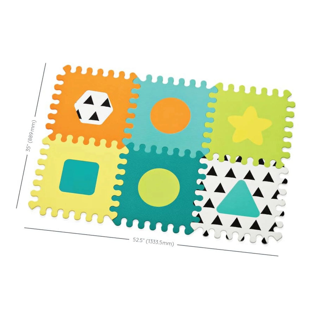 Multicolor Soft Foam Puzzle Mat Q67373