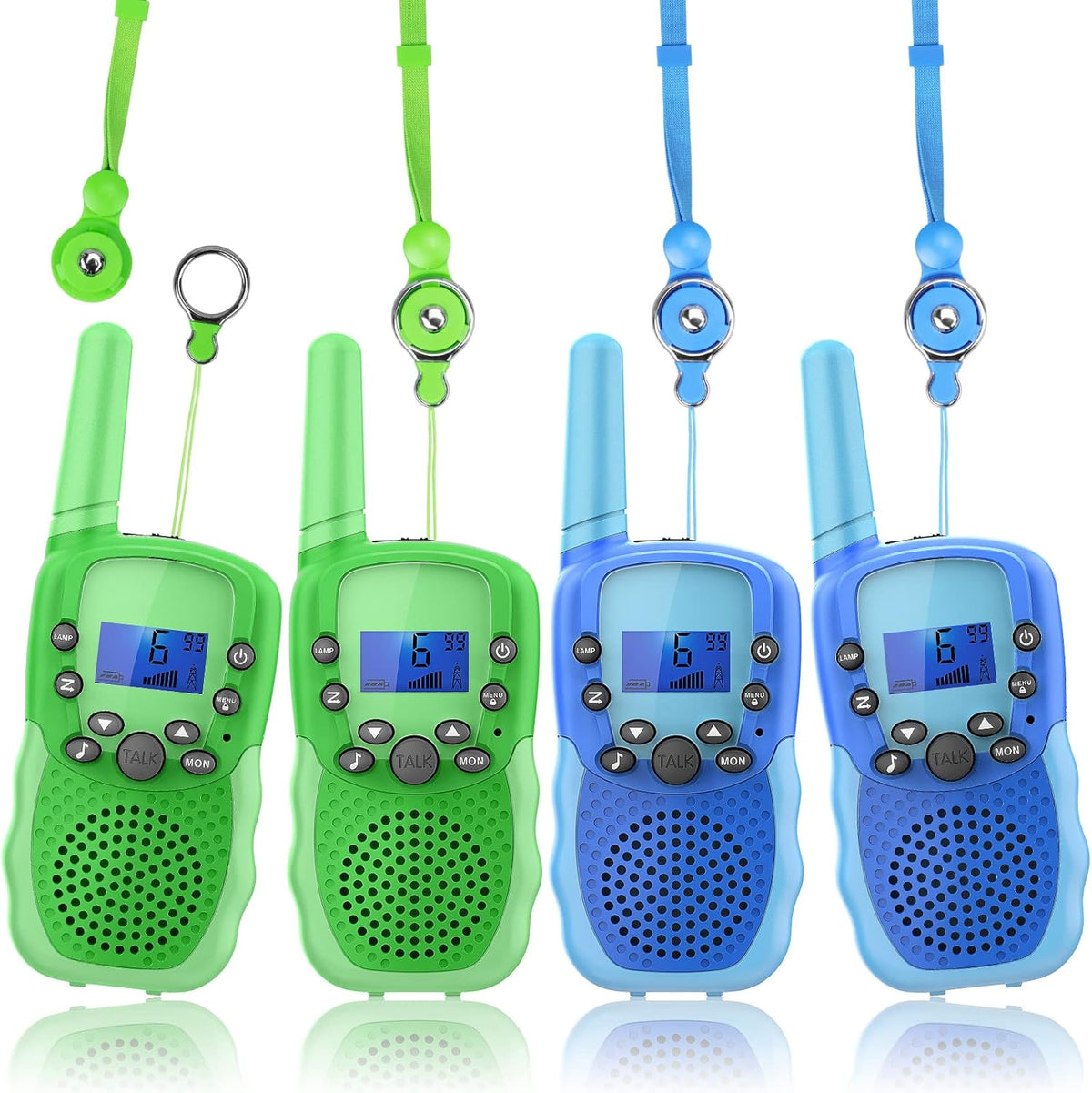 4 Pack Walkie Talkies for Kids I2986