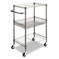 3-Tier Wire Rolling Cart O71820