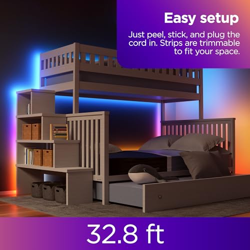 Smart LED Light Strip, 32.8ft C519