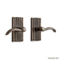Solid Bronze Passage Door Lever Set F167