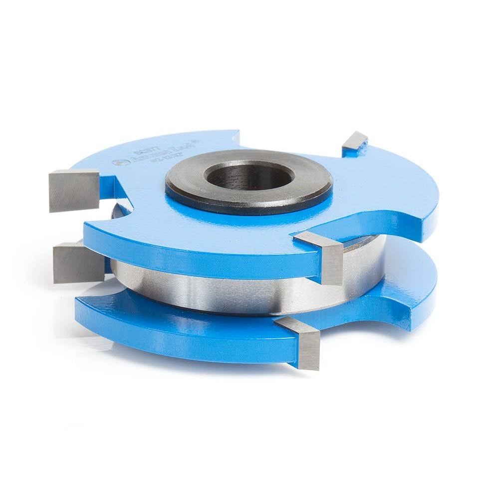 Carbide Tipped 3-Wing Tongue & Groove Reversible Stile & Rail 2-13/32 Dia x 3/4 Cut P180