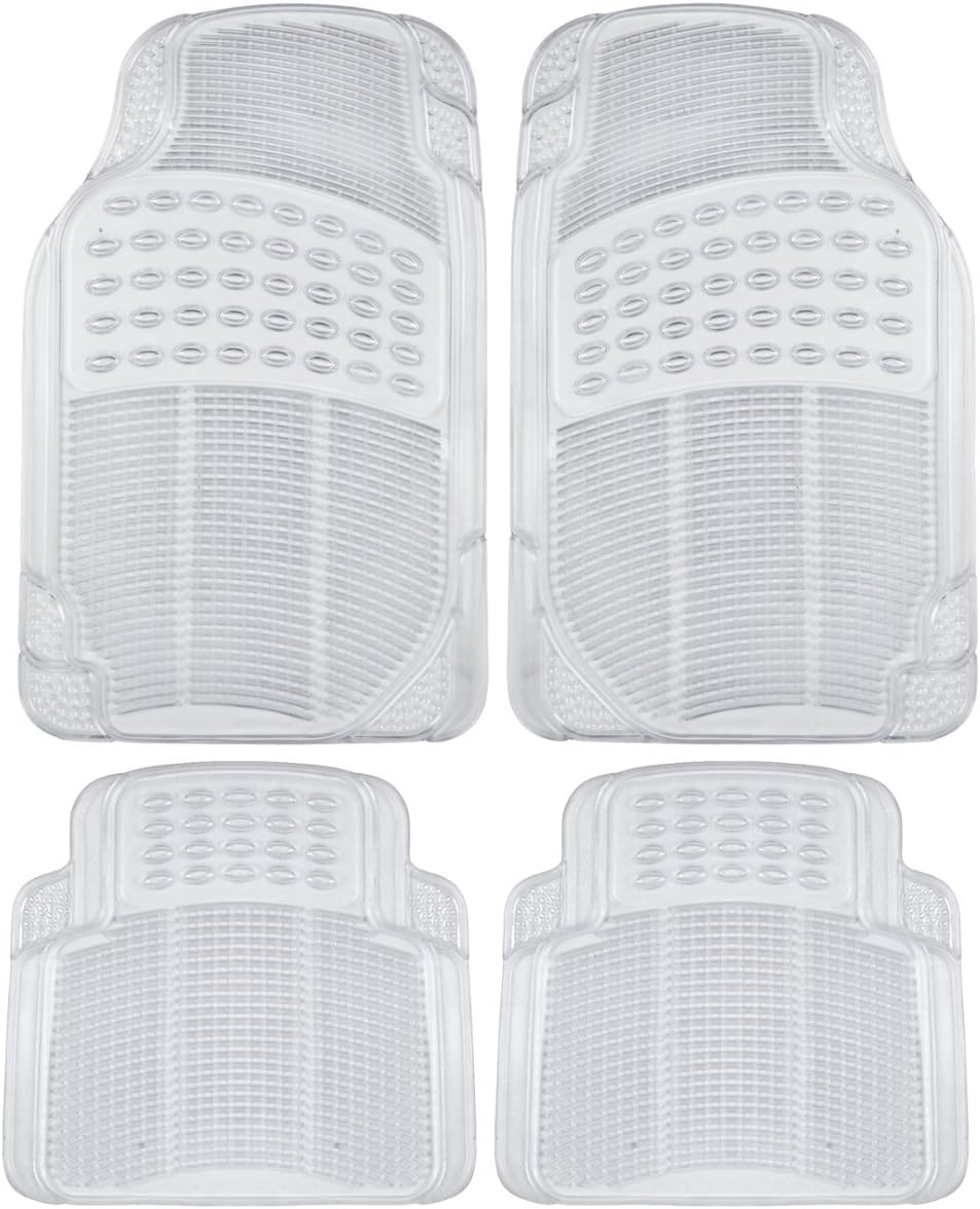Heavy Duty 4pc Front & Rear Rubber Floor Mats J660254