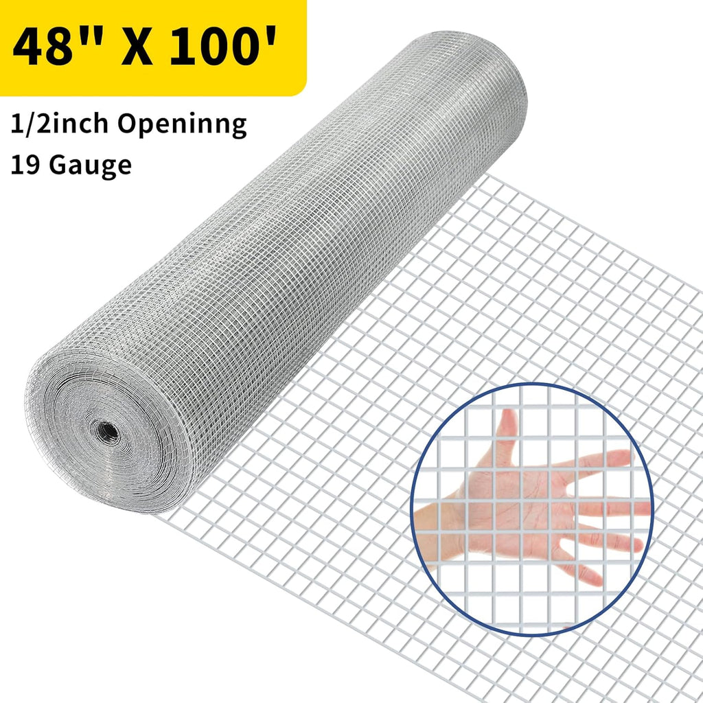Galvanized Wire Mesh 48inx100ft 19 Gauge P826