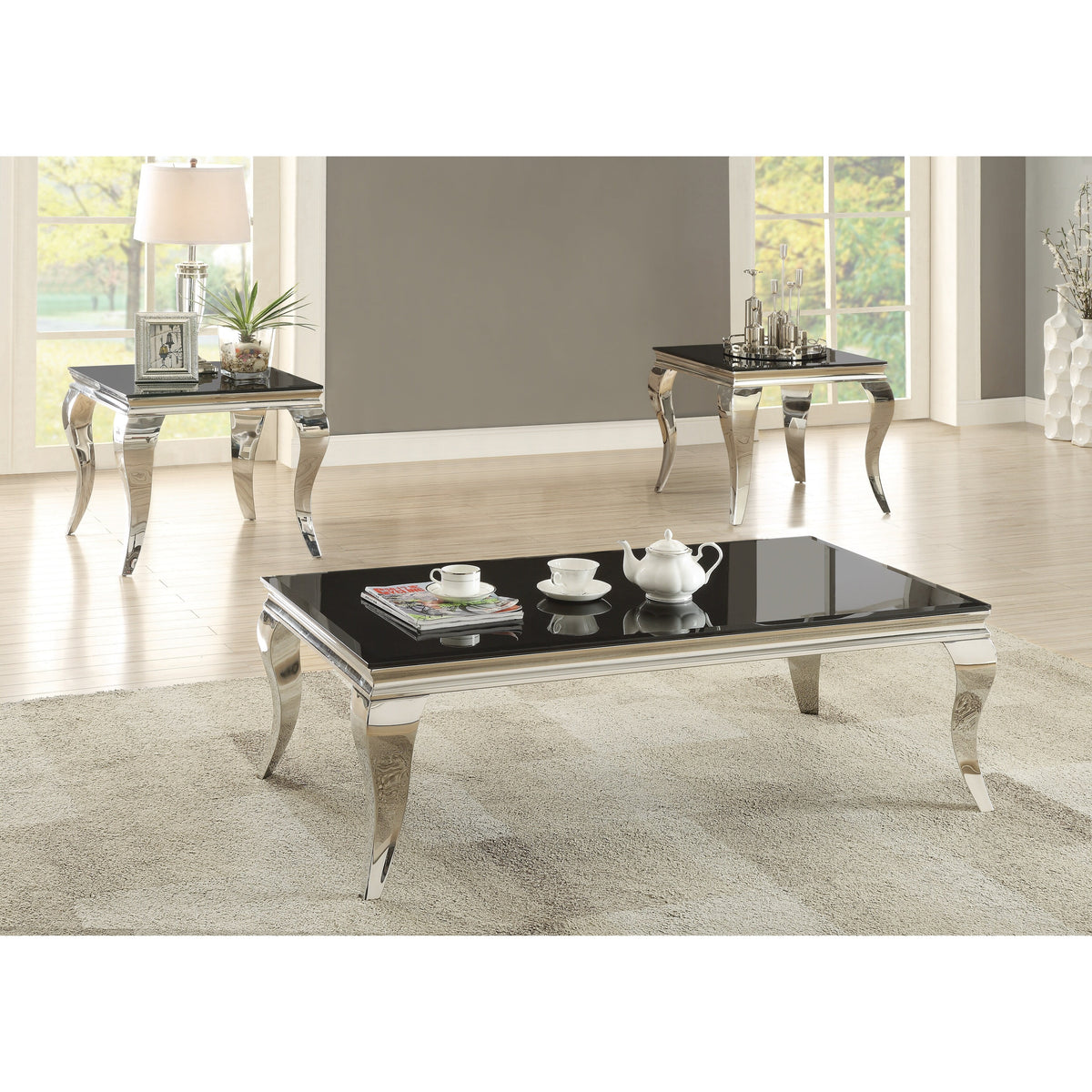 Black End Table F1941