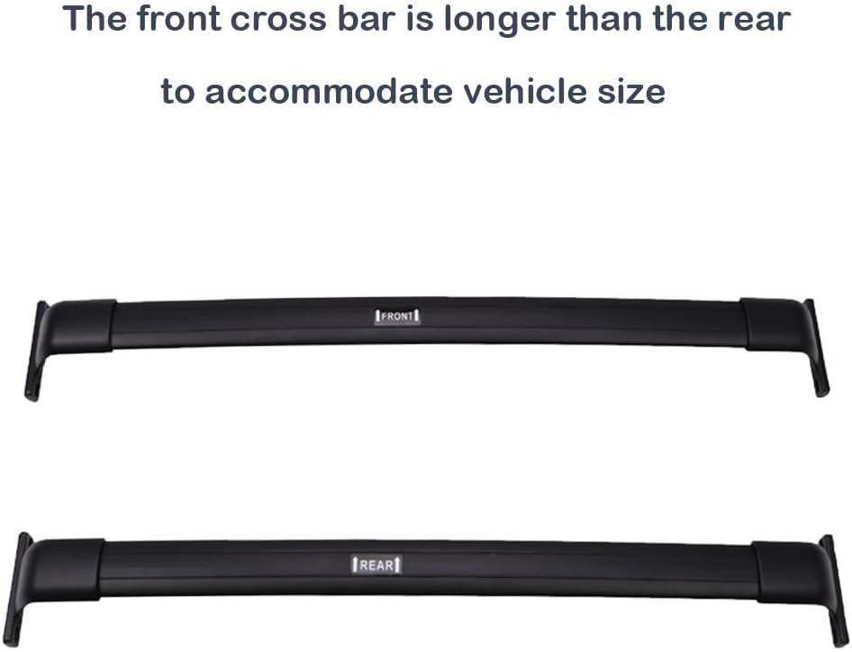 Cross Bar for Jeep Grand Cherokee L 2021 2022 Rooftop Rack Rails Cargo Bar P58074