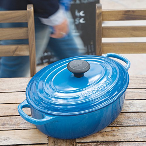 5 qt. Enameled Cast Iron Oval Dutch Oven K47616