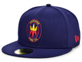 Navy Chicago Fire Fitted Hat R742