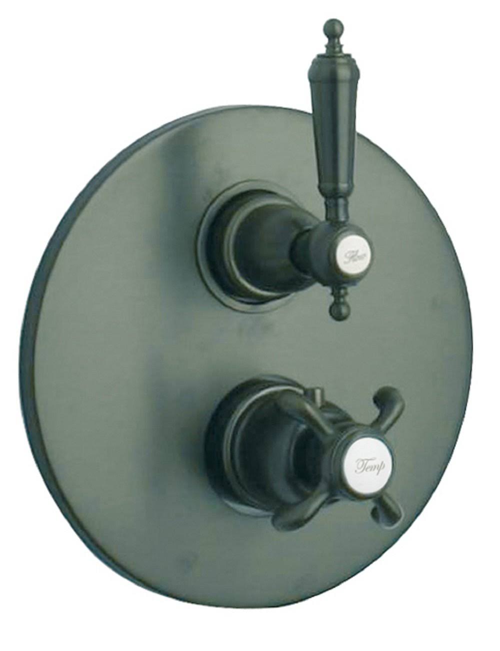 Thermostatic Valve with Volume Control Brushed Nickel V849390