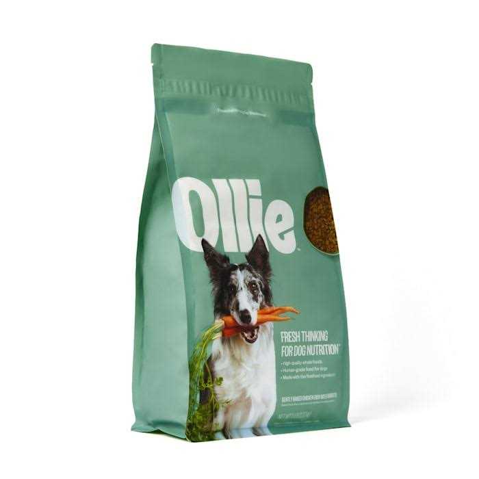 Ollie Baked Chicken Dish with Carrots Dry Dog Food H62440