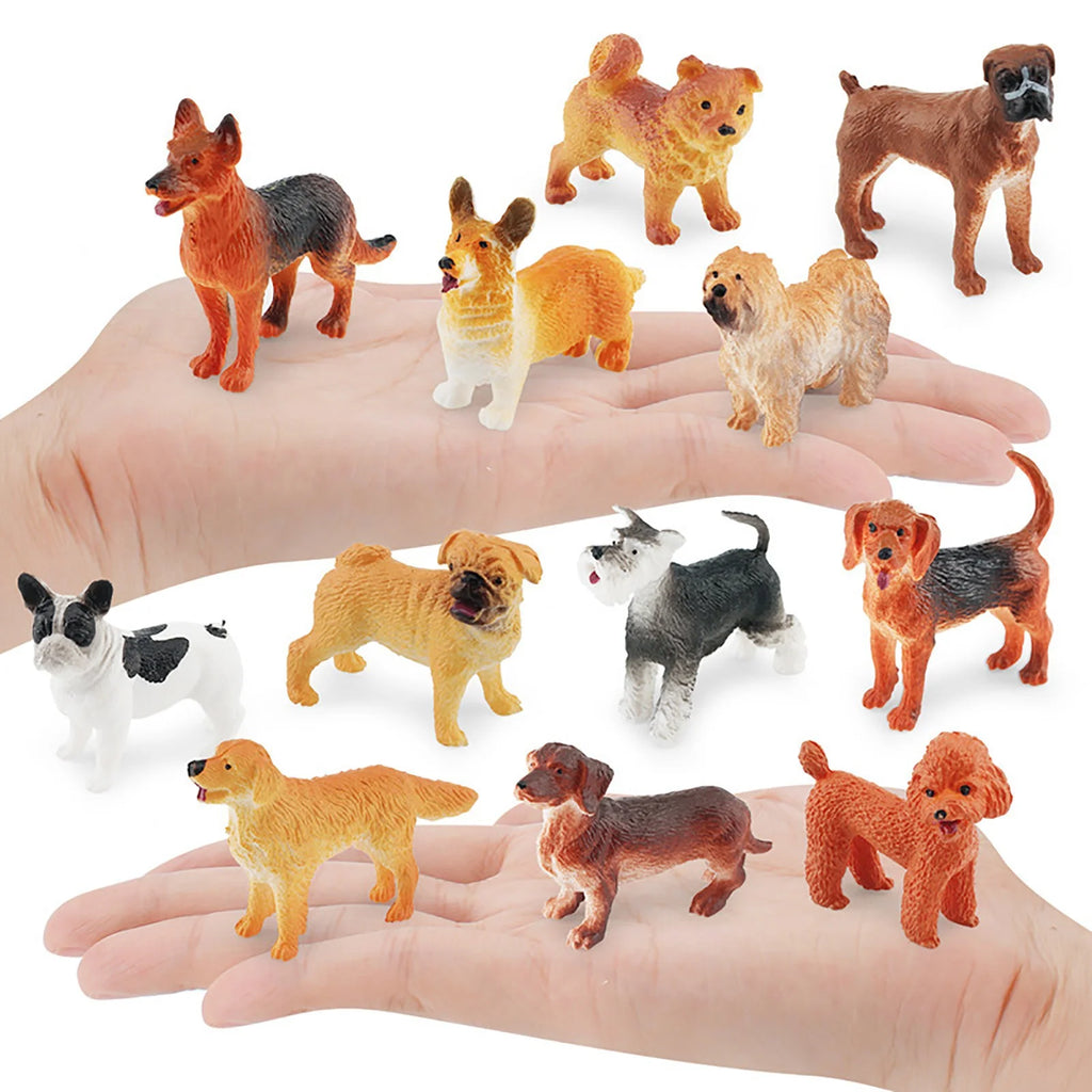 12PC Colorful Simulation Lizard Mini Animals Model Ornaments X565